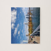 Austin Texas Downtown Lady Bird Lake Trail Bridge Legpuzzel (Verticaal)