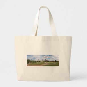 Austin, Texas Downtown Skyline van Butler Park Grote Tote Bag