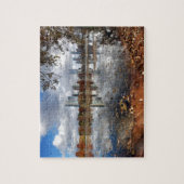 Austin Texas Downtown Skyline van Ladybird Lake Legpuzzel (Verticaal)