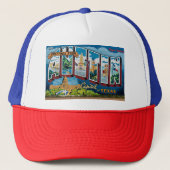Austin, Texas Groeten Trucker Pet (Voorkant)