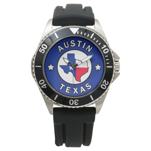 Austin Texas Horloge (Voorkant)