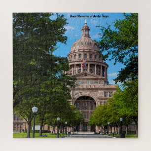Austin Texas. Jigzaag Puzzle Legpuzzel