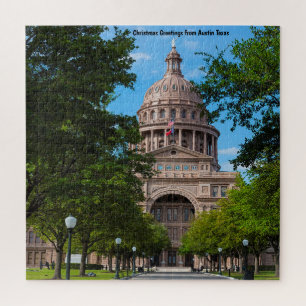 Austin Texas. Jigzaag Puzzle Legpuzzel