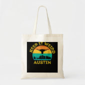 Austin, Texas Keep It Weird Longhorn Tote Bag (Voorkant)