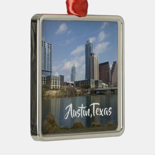 Austin, Texas Kerst Ornament Keepsake (Rechts)