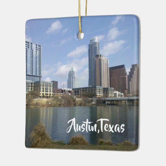 Austin, Texas Kerst Ornament Keepsake (Links)