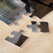 Austin Texas Lady Bird Lake Trail Runner Legpuzzel (Zijkant)