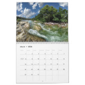 Austin Texas - LadyBird Lake en Barton Creek Kalender (Mar 2026)