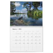 Austin Texas - LadyBird Lake en Barton Creek Kalender (Feb 2026)