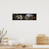 Austin Texas Ladybird Lake Trail Pedestrian Bridge Poster (Keuken)