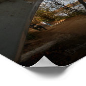 Austin Texas Ladybird Lake Trail Pedestrian Bridge Poster (Hoek)