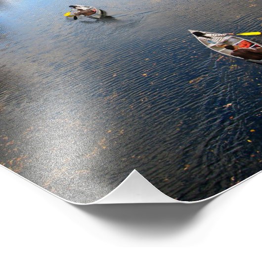 Austin Texas - Landschap Barton Creek Foto Afdruk (Hoek)