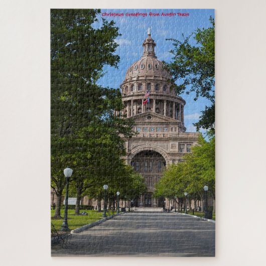 Austin Texas. Legpuzzel (Verticaal)