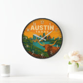 Austin Texas Longhorn Riverfront Grote Klok (Huis)