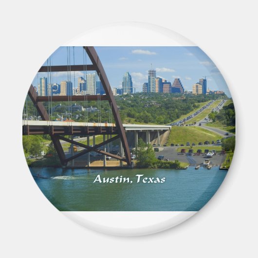 Austin, Texas Magneet (Voorkant)
