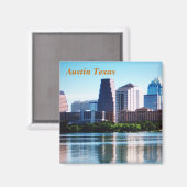 Austin Texas magneet (Voorkant / Achterkant)