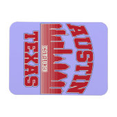 Austin, Texas Magneet (Horizontaal)