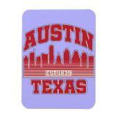 Austin, Texas Magneet (Verticaal)