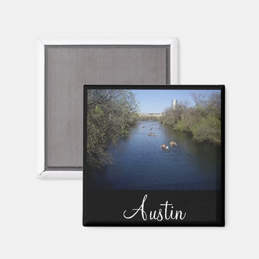 Austin Texas Magnet (Voorkant / Achterkant)