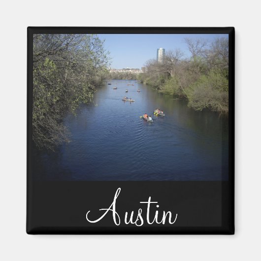 Austin Texas Magnet (Voorkant)