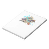 Austin Texas Map Notitieblok (Linkerzijde)