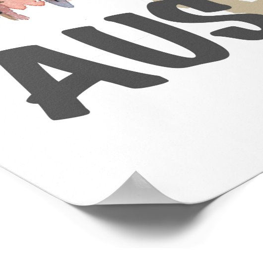 Austin Texas Map Poster (Hoek)