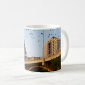 Austin, Texas met Bats Keramisch Ornament Koffiemok (Voorkant rechts)