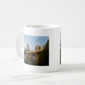 Austin, Texas met vleermuizen Koffiemok (Voorkant links)