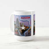 Austin, Texas, mok (Voorkant links)