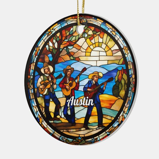 Austin Texas Ornament (Links)