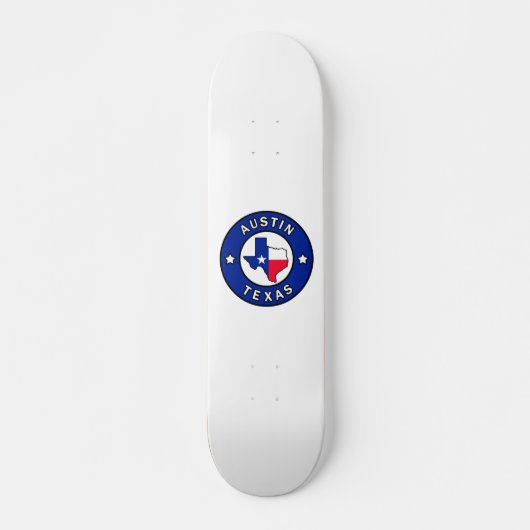 Austin Texas Persoonlijk Skateboard (Voorkant)