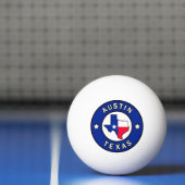 Austin Texas Pingpongbal (Net)