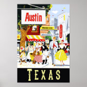 Austin, Texas Poster (Voorkant)