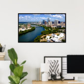 Austin, Texas Poster (Thuiskantoor)