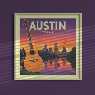  Austin Texas Poster
