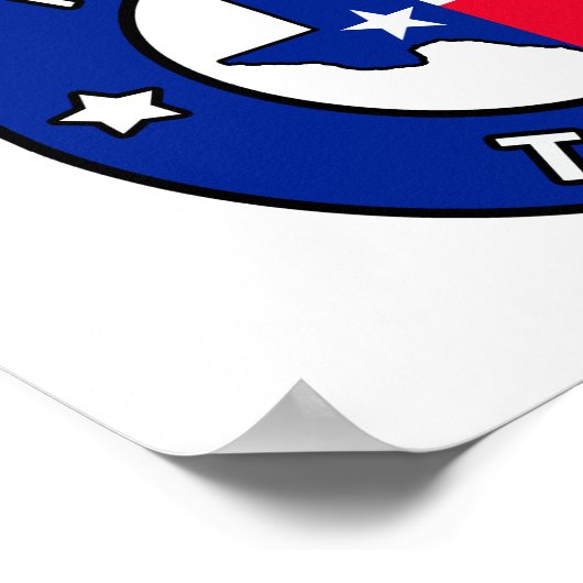 Austin Texas Poster (Hoek)