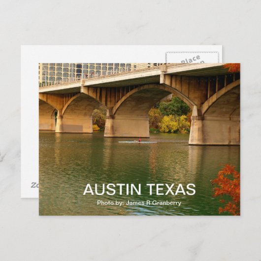 Austin Texas-postkaart Briefkaart (Voorkant / Achterkant)