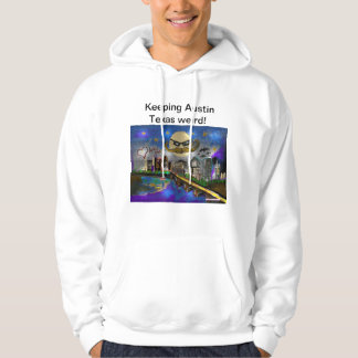 Austin Texas raar houden Hoodie