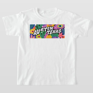 Austin Texas Rare Bloem Grafische T-shirt