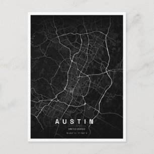 Austin Texas reis Briefkaart