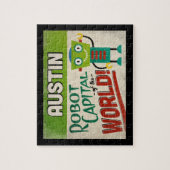 Austin Texas Robot - Funny Legpuzzel (Verticaal)