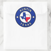 Austin Texas Ronde Sticker (Tas)