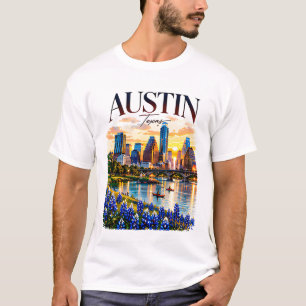 Austin Texas Silhouet T-shirt