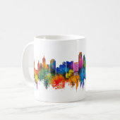 Austin Texas Silhouette Koffiemok (Voorkant links)