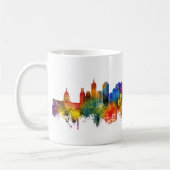 Austin Texas Silhouette Koffiemok (Links)
