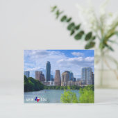 Austin Texas Skyline Briefkaart (Staand voorkant)