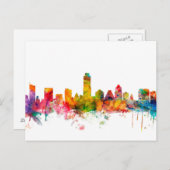 Austin Texas Skyline Briefkaart (Voorkant / Achterkant)