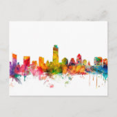 Austin Texas Skyline Briefkaart (Voorkant)