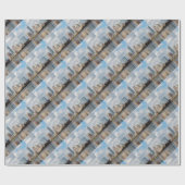 Austin Texas Skyline Cadeaupapier (Vlak)