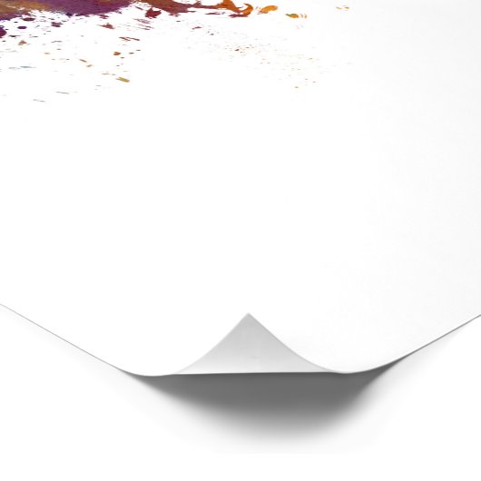 Austin Texas Skyline Foto Afdruk (Hoek)